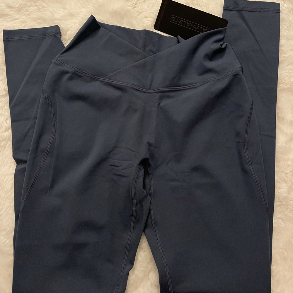 alphalete surface power leggings meteorite